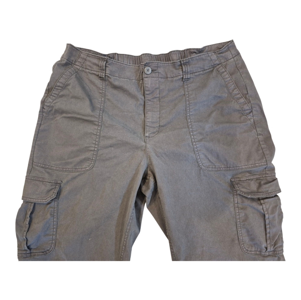 Old Navy Women's Gray Cargo OG Chino Pants size XL